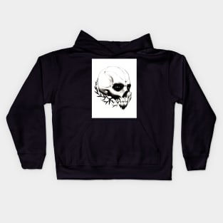 basketball skull Kids Hoodie